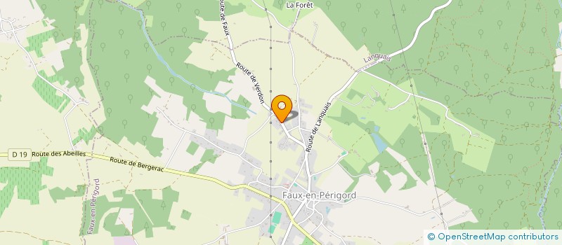 localisation de l'entreprise AMICALE LAIQUE à FAUX