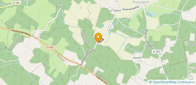 localisation de l'entreprise AMICALE LAIQUE  SAINT-MARTIN-CURTON