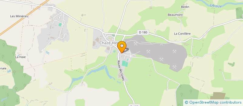 localisation de l'entreprise AMICALE LAIQUE à OMBREE D'ANJOU