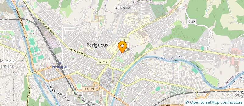 localisation de l'entreprise AMICALE LAIQUE A DE MUSSET à PERIGUEUX
