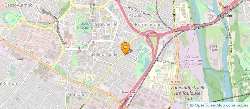 localisation de l'entreprise AMICALE LAIQUE BUFFON ASS à TOULOUSE
