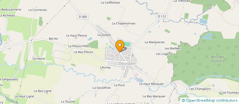 localisation de l'entreprise AMICALE LAIQUE CANTINE  LIVRE-SUR-CHANGEON