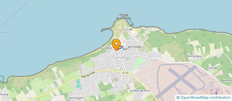 localisation de l'entreprise AMICALE LAIQUE CANTINES DES ECOLES PUBLI à CROZON