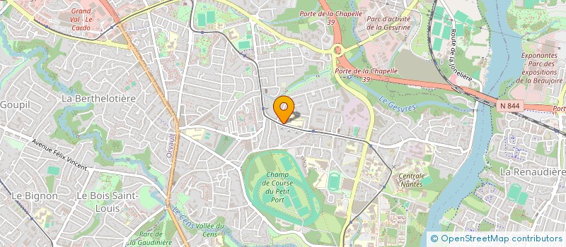 localisation de l'entreprise AMICALE LAIQUE CHAUVINIERE à NANTES
