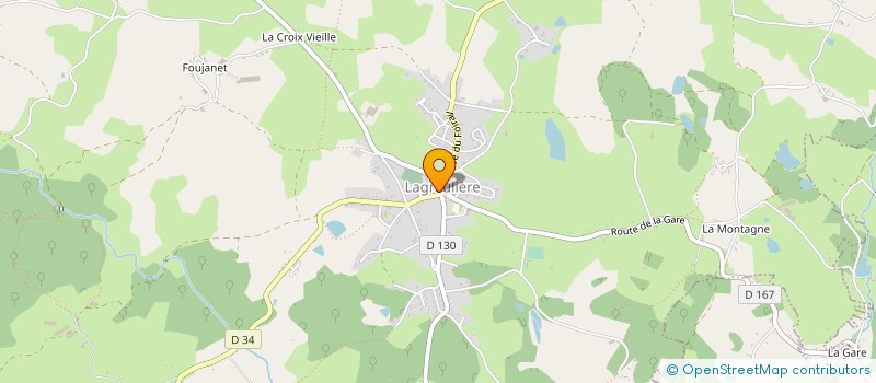 localisation de l'entreprise AMICALE LAIQUE CINEMA à SAINT-JAL