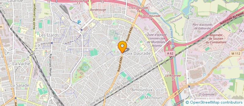 localisation de l'entreprise AMICALE LAIQUE CUVIER à TOULOUSE