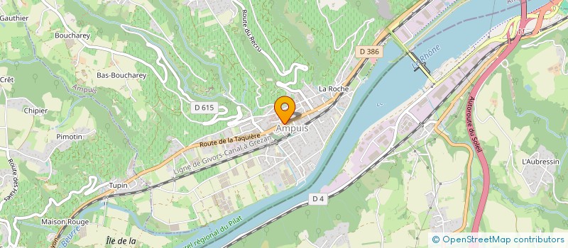 localisation de l'entreprise AMICALE LAIQUE D'AMPUIS à AMPUIS