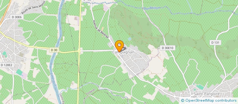 localisation de l'entreprise AMICALE LAIQUE D'ASPIRAN  CAMPAGNAN