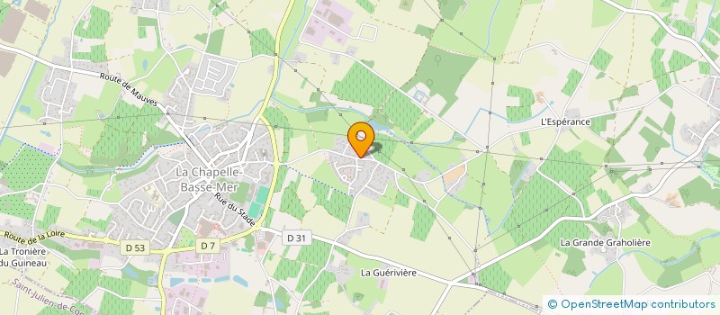 localisation de l'entreprise AMICALE LAIQUE DE BARBECHAT  DIVATTE-SUR-LOIRE