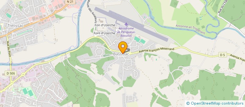 localisation de l'entreprise AMICALE LAIQUE DE BASSILLAC  BASSILLAC ET AUBEROCHE