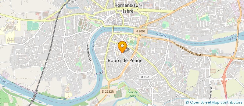 localisation de l'entreprise AMICALE LAIQUE DE BOURG DE PEAGE à BOURG-DE-PEAGE