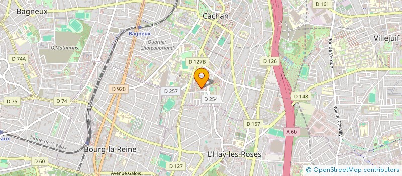 localisation de l'entreprise AMICALE LAIQUE DE CACHAN  CACHAN