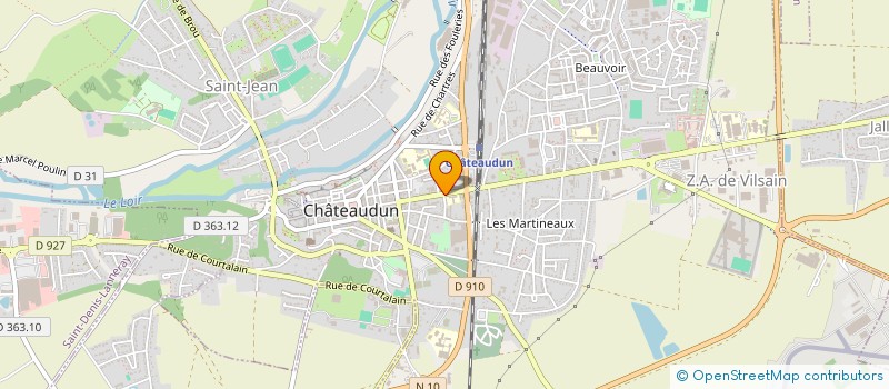 localisation de l'entreprise AMICALE LAIQUE DE CHATEAUDUN à CHATEAUDUN
