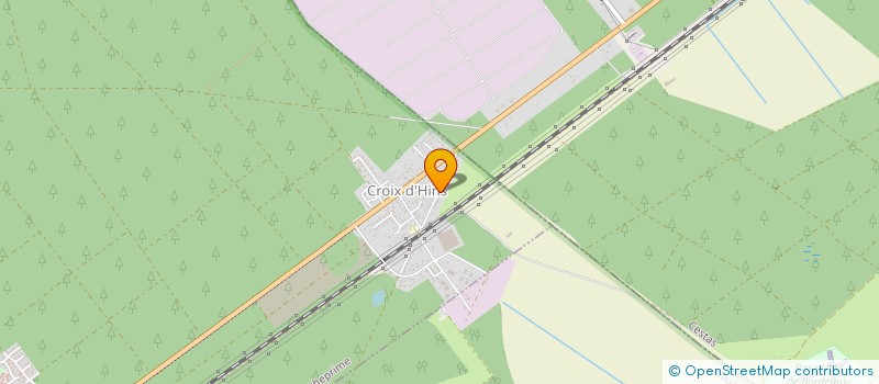 localisation de l'entreprise AMICALE LAIQUE DE CROIX D HINS à MARCHEPRIME