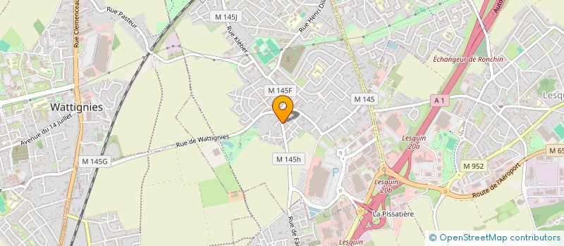 localisation de l'entreprise AMICALE LAIQUE DE FACHES  FACHES-THUMESNIL