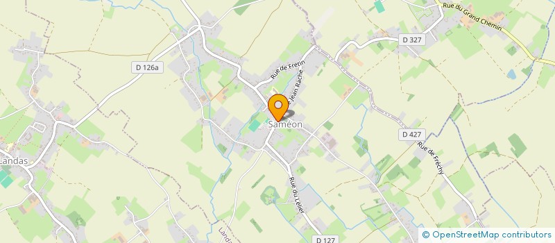 localisation de l'entreprise AMICALE LAIQUE DE L ECOLE DE SAMEON  SAMEON