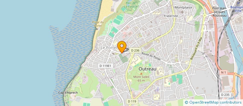 localisation de l'entreprise AMICALE LAIQUE DE L ESPERANCE  LE PORTEL