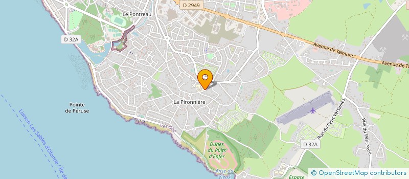 localisation de l'entreprise AMICALE LAIQUE DE LA PIRONNIERE à LES SABLES D'OLONNE