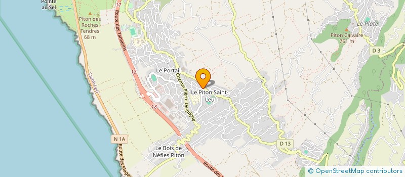 localisation de l'entreprise AMICALE LAIQUE DE LA TONNELLE PITON SAINT LEU à SAINT-LEU