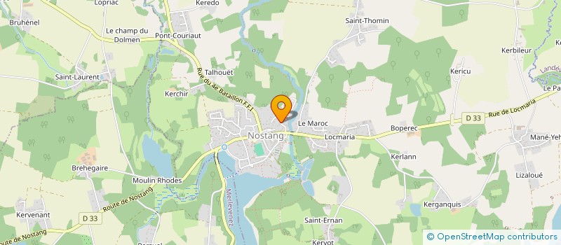 localisation de l'entreprise AMICALE LAIQUE DE LANDEVANT  LANDEVANT