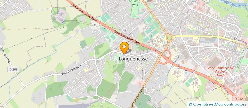 localisation de l'entreprise AMICALE LAIQUE DE LONGUENESSE à LONGUENESSE