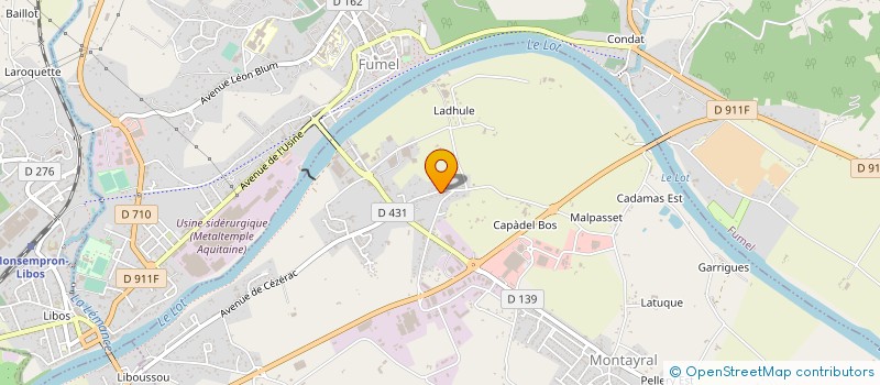 localisation de l'entreprise AMICALE LAIQUE DE MONTAYRAL  MONTAYRAL