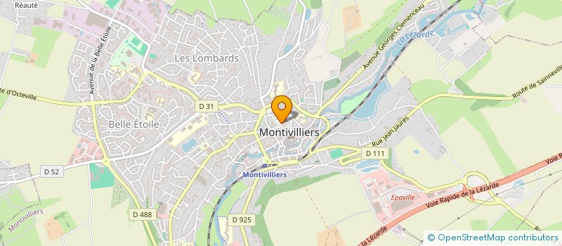 localisation de l'entreprise AMICALE LAIQUE DE MONTIVILLIERS  MONTIVILLIERS