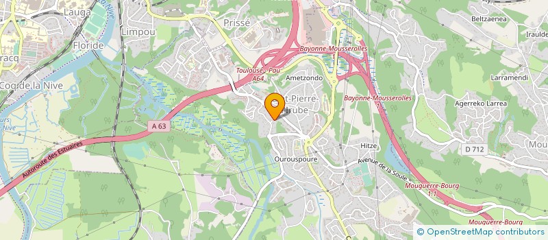 localisation de l'entreprise AMICALE LAIQUE DE MOUGUERRE à MOUGUERRE