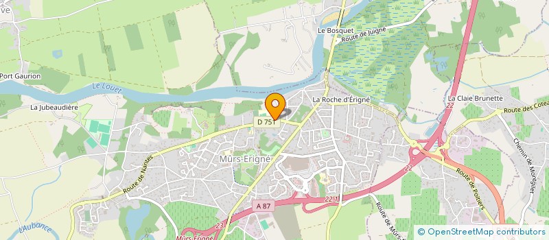 localisation de l'entreprise AMICALE LAIQUE DE MURS-ERIGNE  MURS-ERIGNE