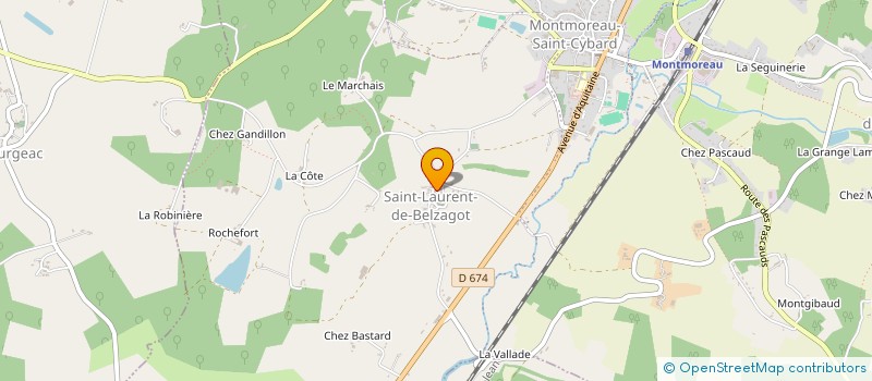 localisation de l'entreprise AMICALE LAIQUE DE NONAC à NONAC