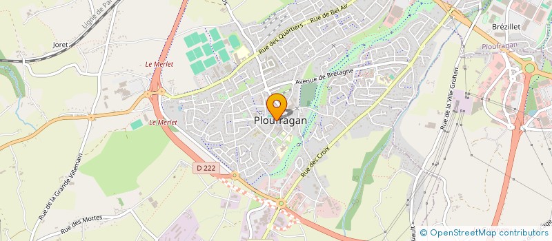 localisation de l'entreprise AMICALE LAIQUE DE PLOUFRAGAN à PLOUFRAGAN
