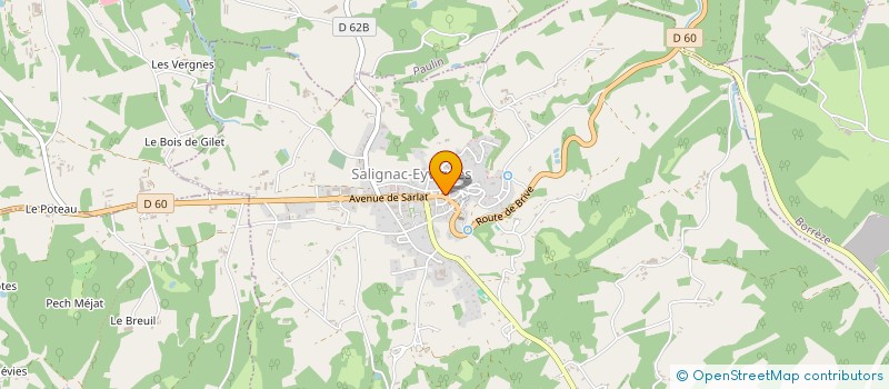 localisation de l'entreprise AMICALE LAIQUE DE SAINT GENIES  SAINT-GENIES