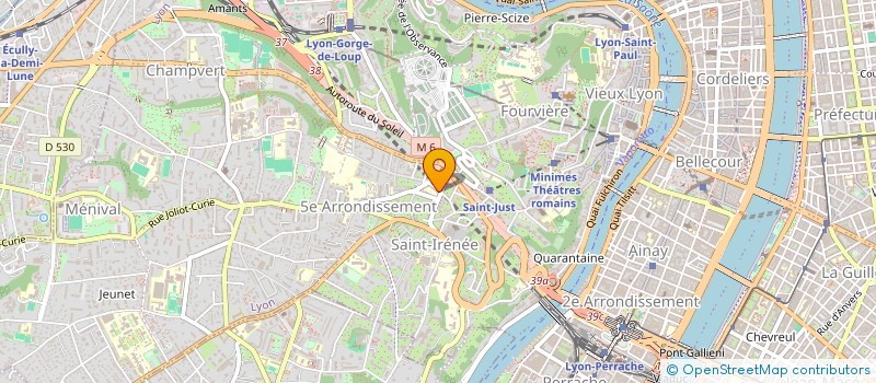 localisation de l'entreprise AMICALE LAIQUE DE SAINT JUST à LYON