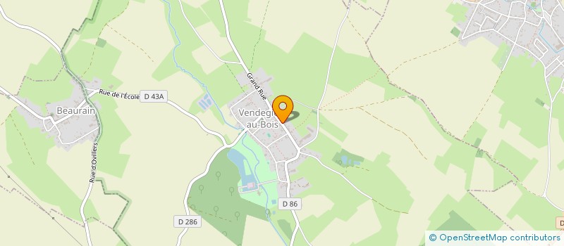 localisation de l'entreprise AMICALE LAIQUE DE SALESCHES  SALESCHES