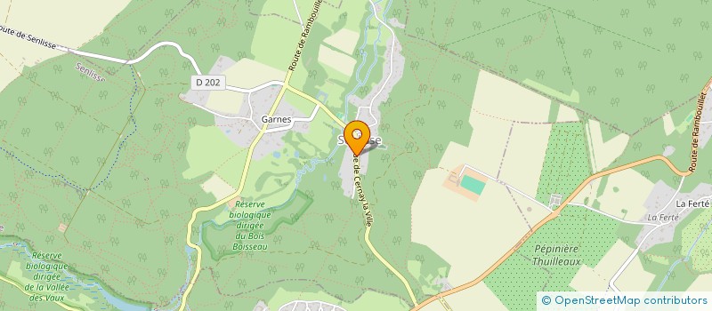 localisation de l'entreprise AMICALE LAIQUE DE SENLISSE  SENLISSE