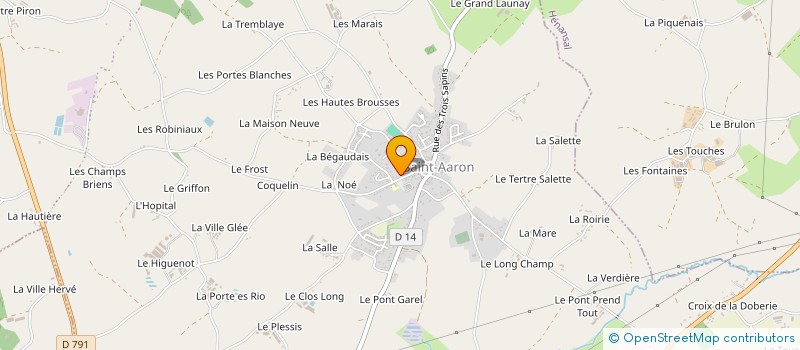 localisation de l'entreprise AMICALE LAIQUE DE ST AARON à LAMBALLE-ARMOR