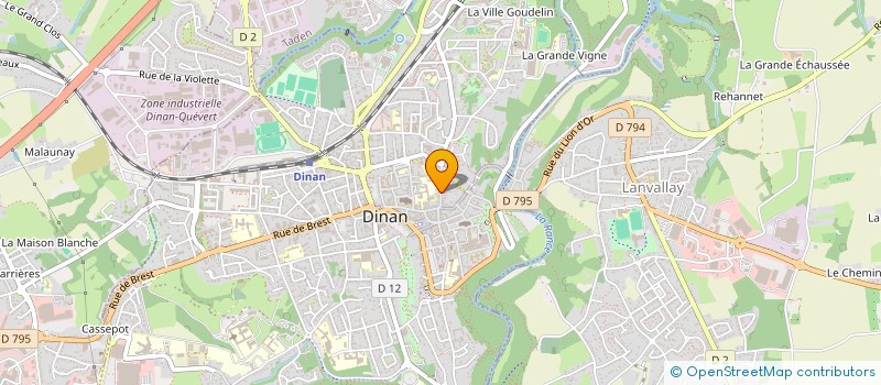 localisation de l'entreprise AMICALE LAIQUE DE ST SAMSON SUR RANCE  SAINT-SAMSON-SUR-RANCE