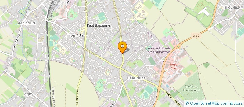localisation de l'entreprise AMICALE LAIQUE DE TILLOY LES MOFFLAINES à TILLOY-LES-MOFFLAINES