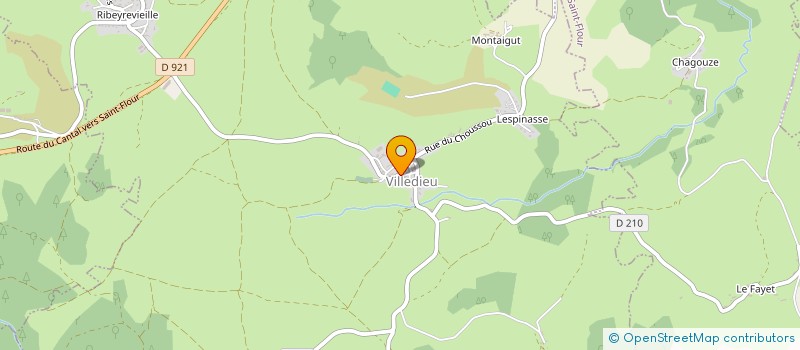 localisation de l'entreprise AMICALE LAIQUE DE VILLEDIEU-BOUZENTES à VILLEDIEU