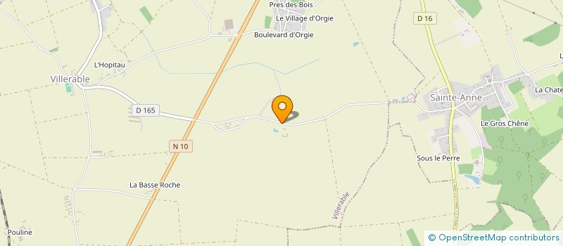 localisation de l'entreprise AMICALE LAIQUE DE VILLERABLE  VILLERABLE