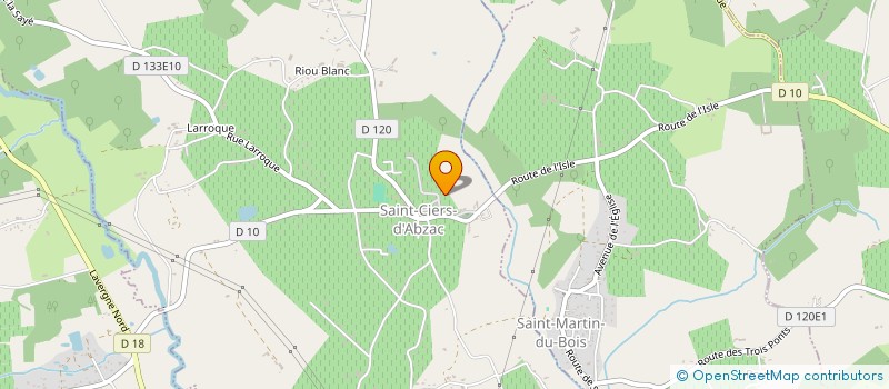 localisation de l'entreprise AMICALE LAIQUE DES PARENTS D'ELEVES DU BOIS DE L'ISLE  SAINT-MARTIN-DU-BOIS