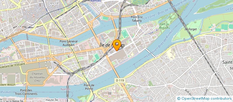 localisation de l'entreprise AMICALE LAIQUE DES PONTS à NANTES