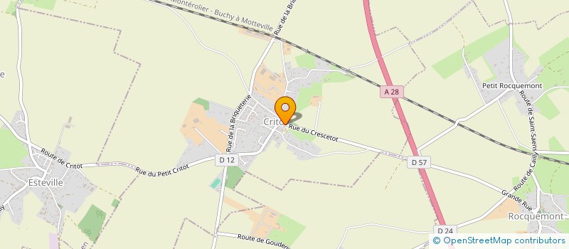 localisation de l'entreprise AMICALE LAIQUE DU MONT-JOYET  CRITOT