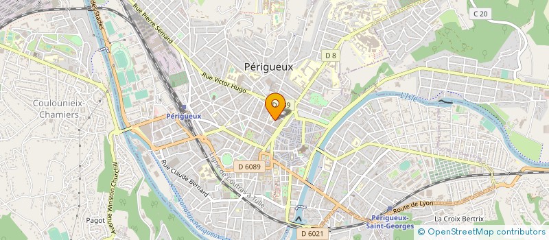 localisation de l'entreprise AMICALE LAIQUE ECOLE ANDRE DAVESNE  PERIGUEUX