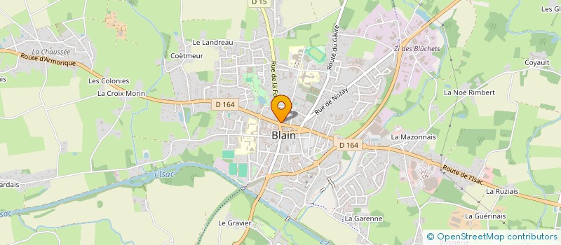 localisation de l'entreprise AMICALE LAIQUE ECOLE CHARLES PERRON  LE GAVRE