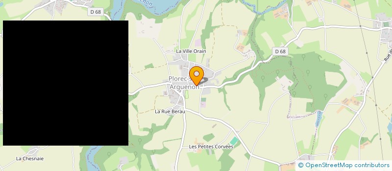 localisation de l'entreprise AMICALE LAIQUE ECOLE PUBLIQUE  PLUDUNO