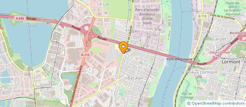 localisation de l'entreprise AMICALE LAIQUE ECOLES PUBLIQUES BX NORD à BORDEAUX