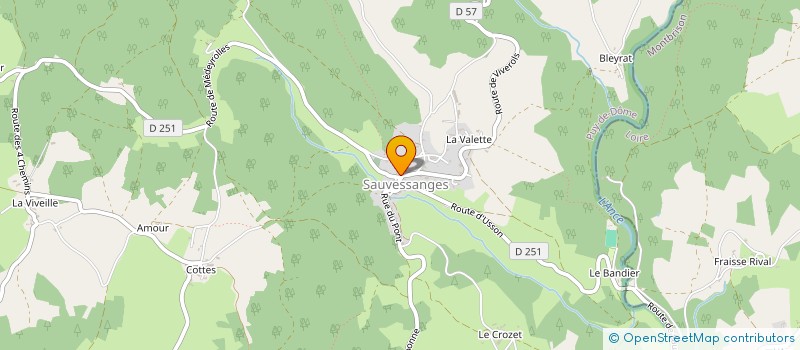 localisation de l'entreprise AMICALE LAIQUE EGLISOLLES  EGLISOLLES