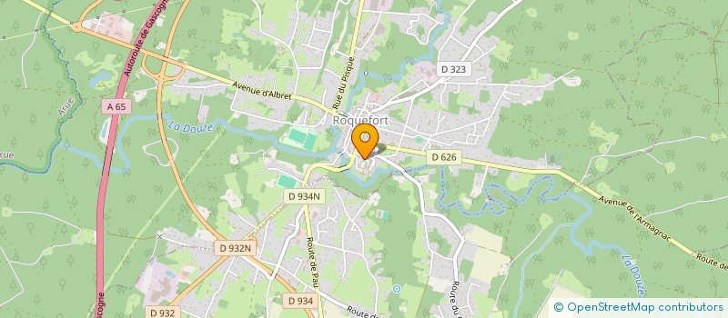 localisation de l'entreprise AMICALE LAIQUE EN PAYS ROCHEFORTOIS  SAINT-GOR