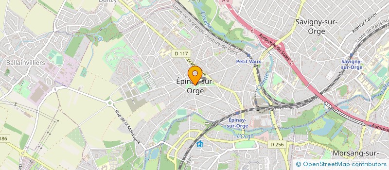 localisation de l'entreprise AMICALE LAIQUE EPINAY SUR ORGE à EPINAY-SUR-ORGE